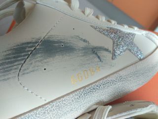 Golden Goose Sneakers Blancas Glitter