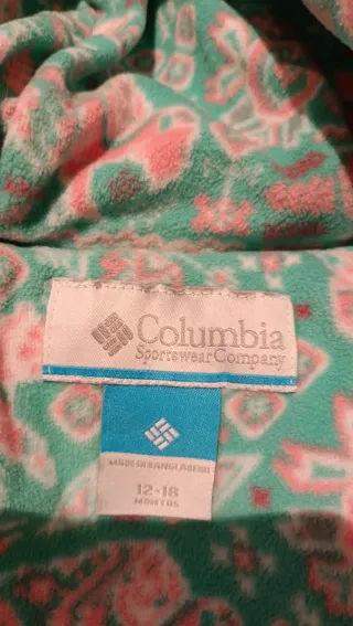 Buzo Columbia Bebé 12-28 Meses