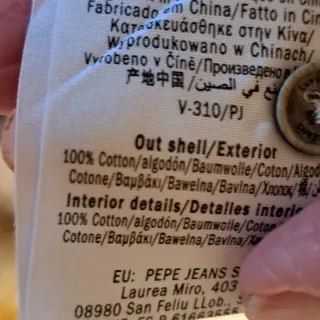 Camicia scozzese Pepe Jeans London cotone