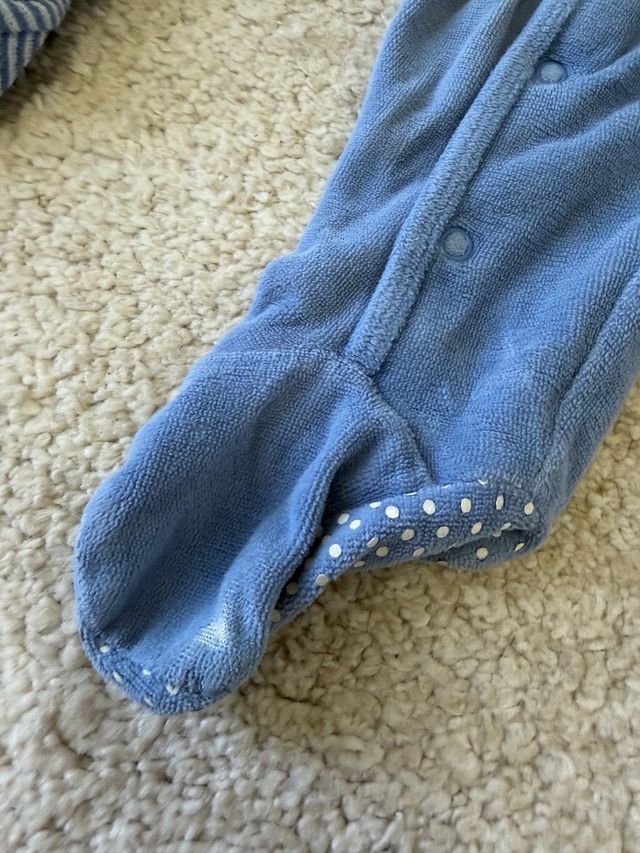 Lote 3 peleles invierno bebé 18 meses