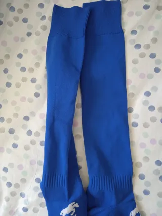 Calcetines deportivos largos azules