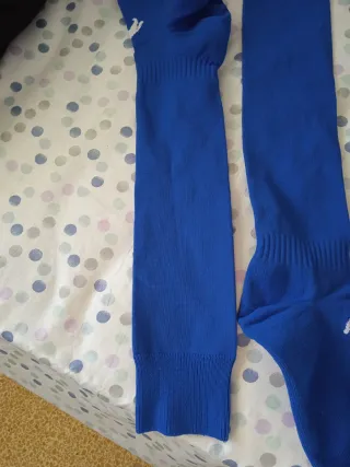 Calcetines deportivos largos azules