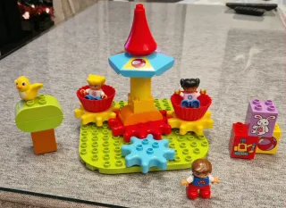 Lote Lego Duplo + regalo plancha verde grande