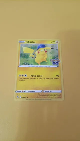 Carta Pokémon Pikachu GO 028/078