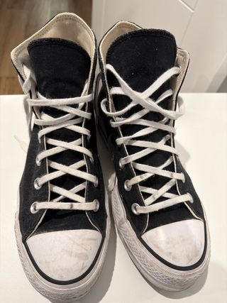 Converse All Star Negras Talla 39