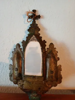 Ex Voto Religioso Croce con Santi