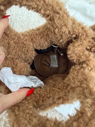 Bolso Simone Rocha Marrón y Plateado