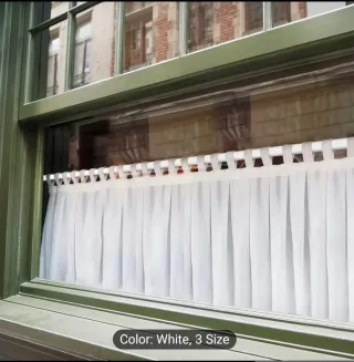 2 Barras Cortina Extensibles Blancas