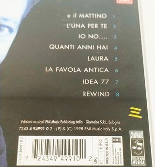 CD Vasco Rossi Canzoni Per Me EMI 1998 Italia