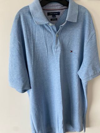 Polo Tommy Hilfiger Azul Talla L