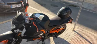 Ciclomotor Hanway Negro y Naranja