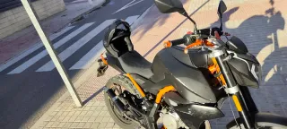 Ciclomotor Hanway Negro y Naranja