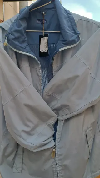 Chaqueta ROLY impermeable azul Talla L