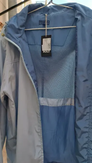 Chaqueta ROLY impermeable azul Talla L