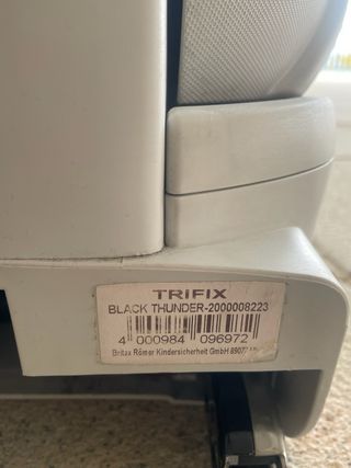 Silla coche bebé Romer Trifox