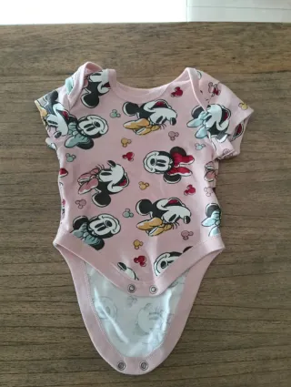 Pack Ropa Bebé Minnie: Body y Pijama