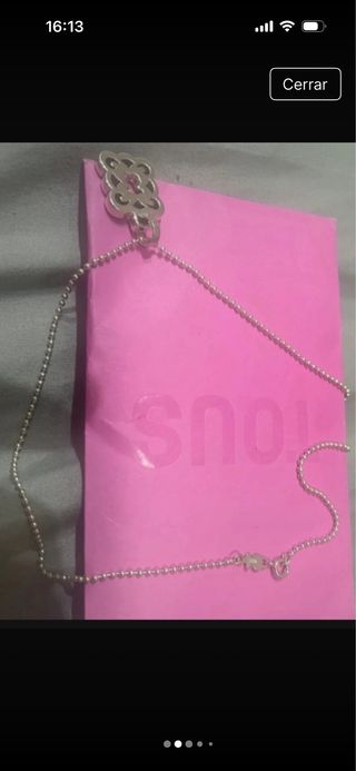 Colgante Tous Plata 20 cm