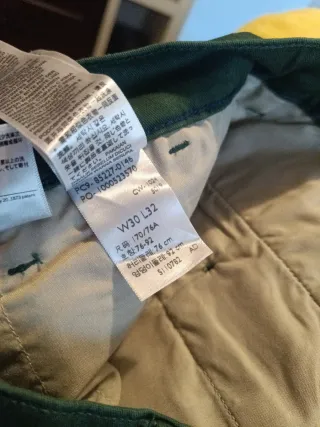 Pantalón Levi's verde hombre