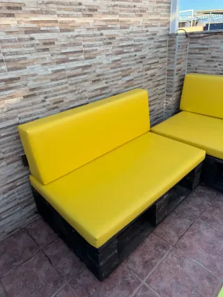Conjunto Muebles Exterior Jardín Palets