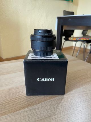 Objetivo Canon 50mm