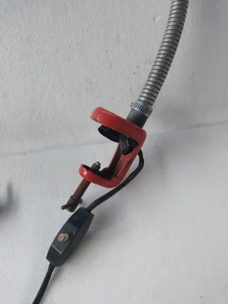 Lampada da banco vintage flessibile