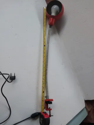 Lampada da banco vintage flessibile