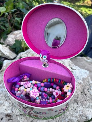 Portagioie per bambini a forma di gufo con musica