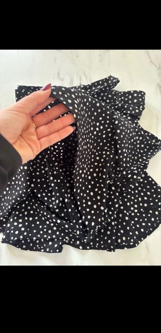 Falda pantalón Stradivarius lunares