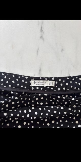 Falda pantalón Stradivarius lunares