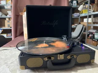 Giradischi portatile stile valigia N°682