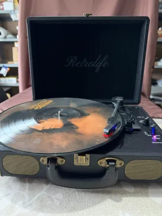 Giradischi portatile stile valigia N°682