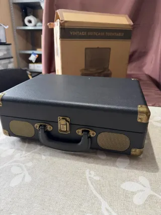 Giradischi portatile stile valigia N°682