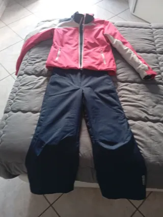 Completo da neve Colmar rosa 12 anni ottime condiz