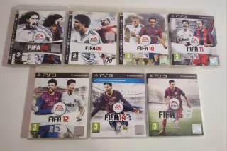 Lote 7 Juegos FIFA PS3.