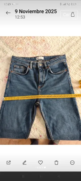 Vaqueros flare Zara T.40