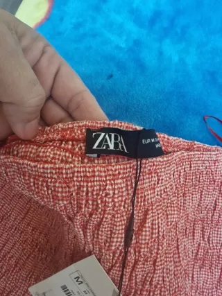 Falda Zara mini elástica XS/34