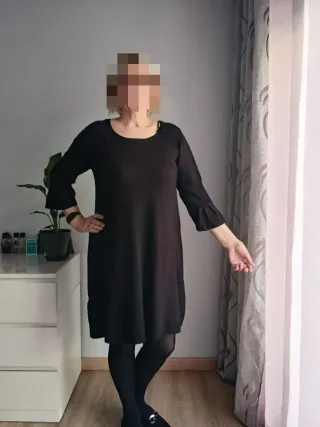 Vestido negro talla 44-46