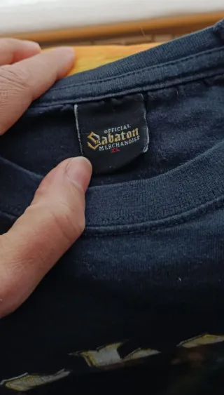 Camiseta Sabaton Talla XL