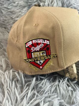 Gorra New Era 9Forty LA Beige Camuflaje