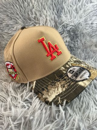 Gorra New Era 9Forty LA Beige Camuflaje
