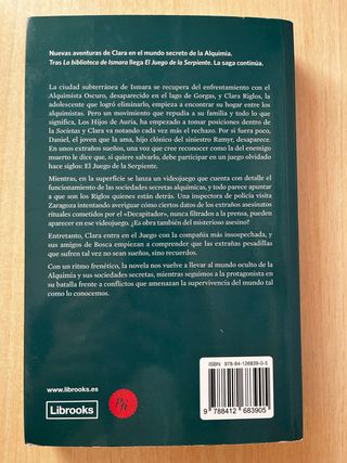 LIBRO EL JUEGO DE LA SERPIENTE