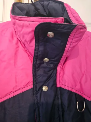 Abrigo Roc-Neige XL Azul Marino y Rosa