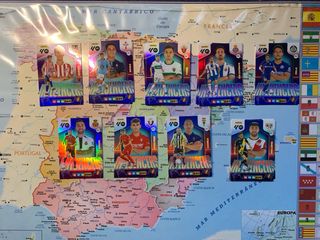 Serie Influencers cromos adrenalyn 25-26