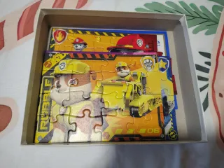 Puzzle Patrulla Canina Ravensburger 4 en 1