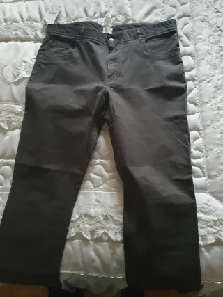 Pantalón Álvaro Moreno Talla 48 Gris