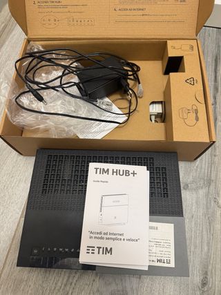 TIM HUB+ Router Originale Completo Scatola