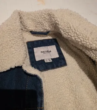 Chaqueta Vaquera Pull&Bear Forrada Talla S