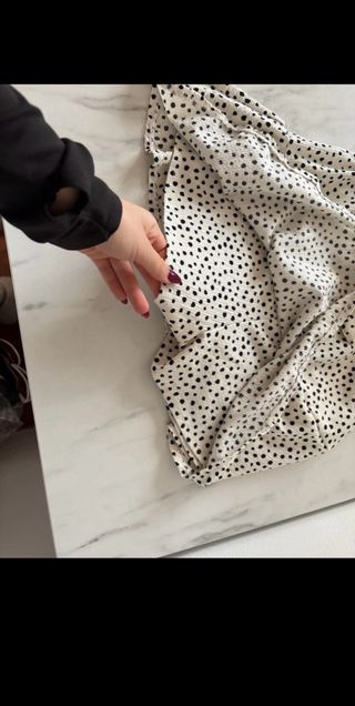 Falda pantalón Stradivarius lunares