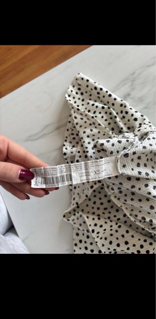 Falda pantalón Stradivarius lunares