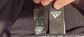 Sudadera Adidas Negra con Logo Blanco